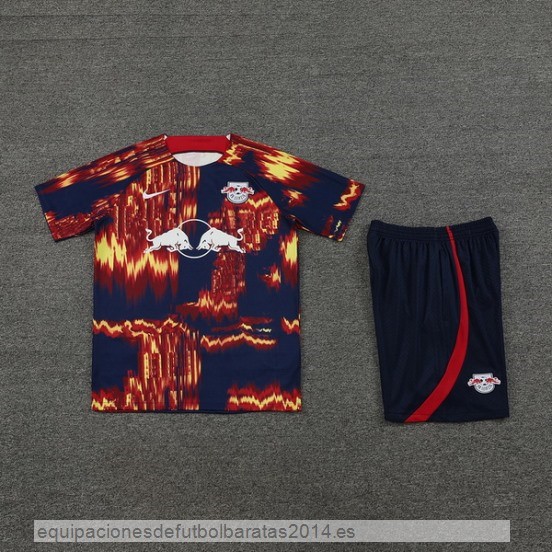 Nuevo Entrenamiento Conjunto Completo Leipzig 23/24 Rojo Azul Baratas